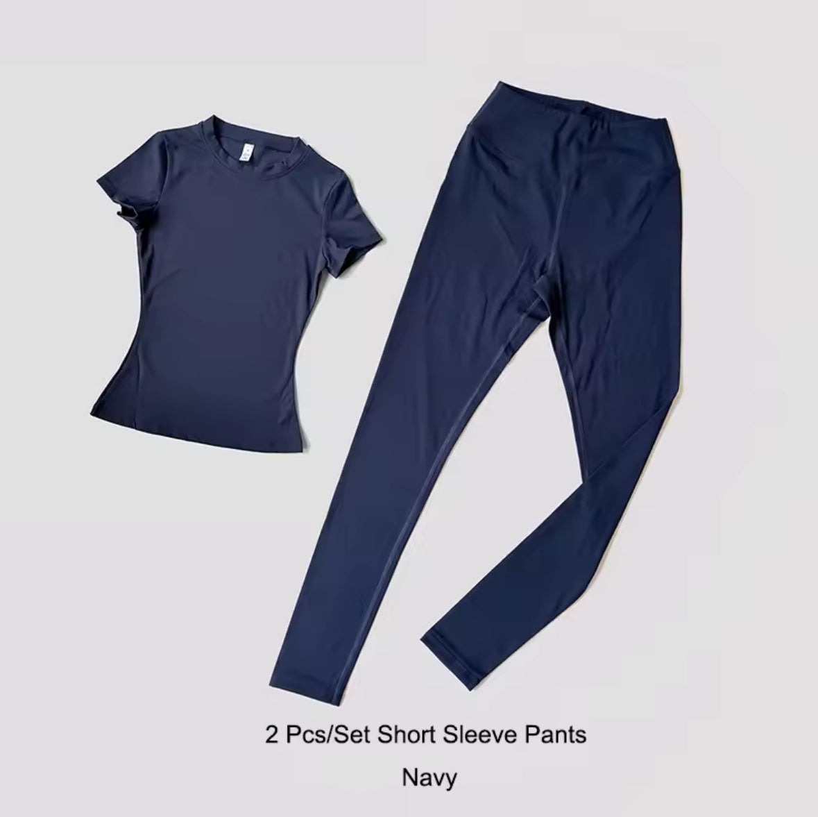 2 Piece Activewear Set Navy