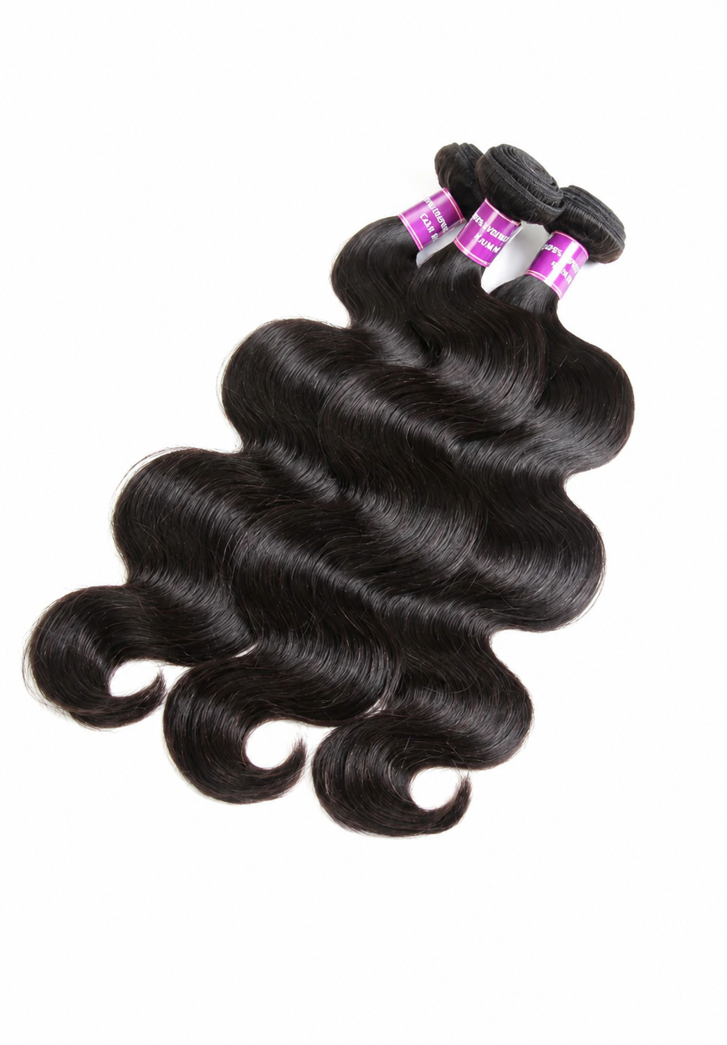 Grade 8A Virgin Hair Body Wave 3 Bundle Deal 100% Unprocessed Human Hair Natural Black