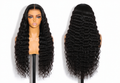 13*6 HD Lace Frontal Wig Human Hair Deep Wave 1B